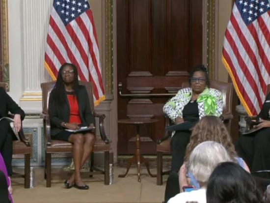 A panel discussion at the White House celebration honoring the legacy and contributions of women and girls to our history. 